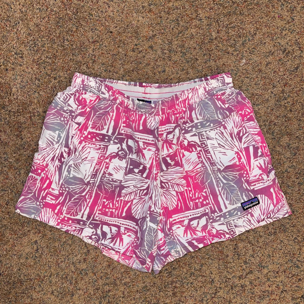 Printed Patagonia Pretty Pink  Purple Shorts